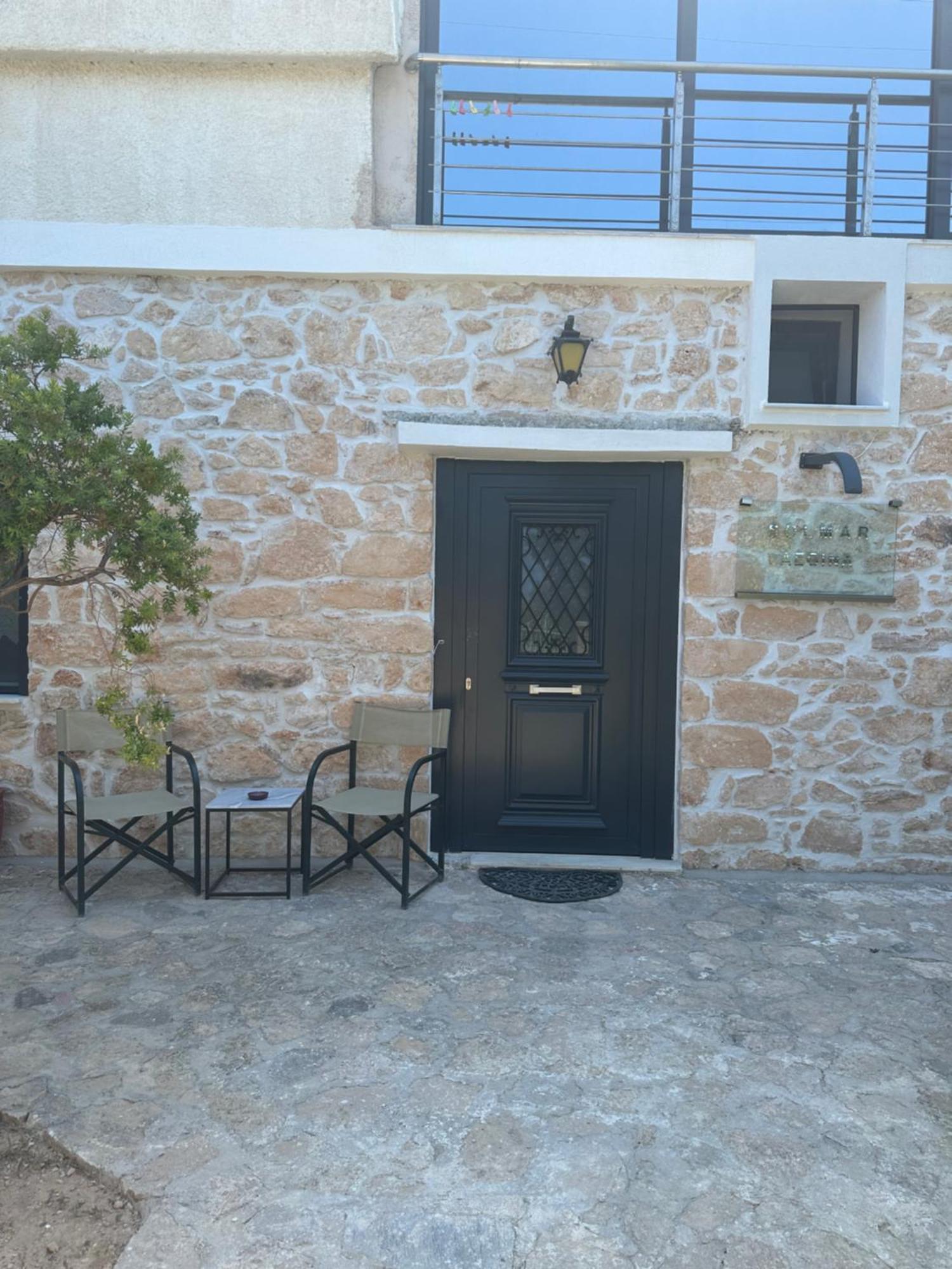 Solmar Aegina With Private Pool - Jacuzzi Leilighet Khloi Eksteriør bilde