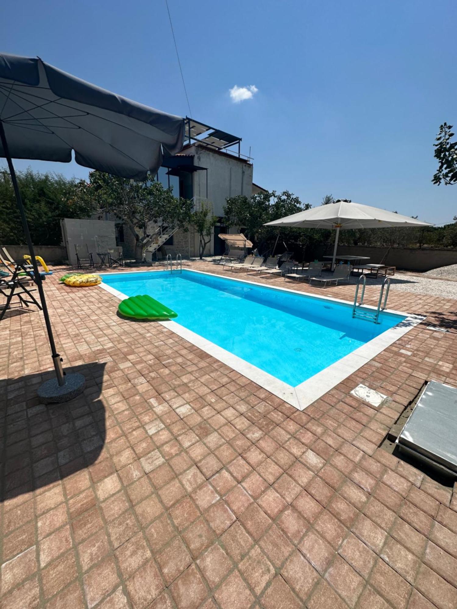 Solmar Aegina With Private Pool - Jacuzzi Leilighet Khloi Eksteriør bilde