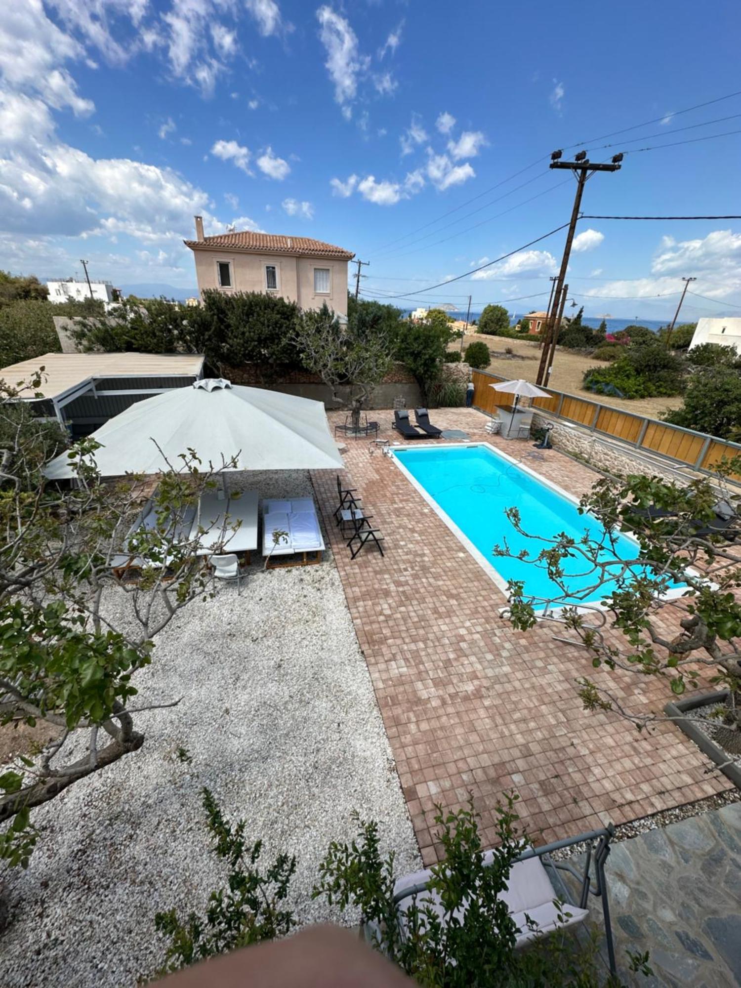 Solmar Aegina With Private Pool - Jacuzzi Leilighet Khloi Eksteriør bilde
